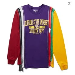 Needles 7 CUTS L/S TEE - COLLEGE (XS)
