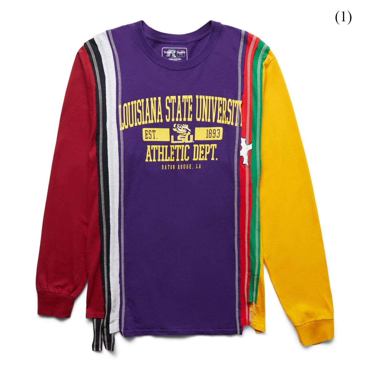 Needles 7 CUTS L/S TEE - COLLEGE (XS)