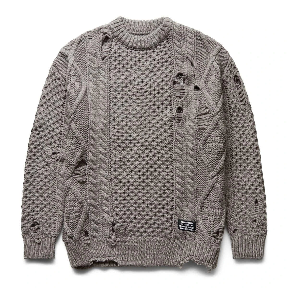Neighborhood SAVAGE CABLE SWEATER