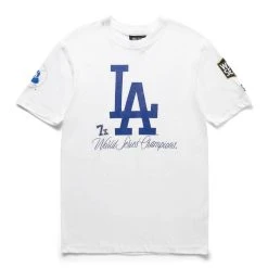 NEW ERA HISTORIC CHAMPIONS SS TEE DODGERS