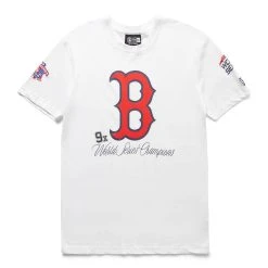 NEW ERA HISTORIC CHAMPIONS SS TEE RED SOX