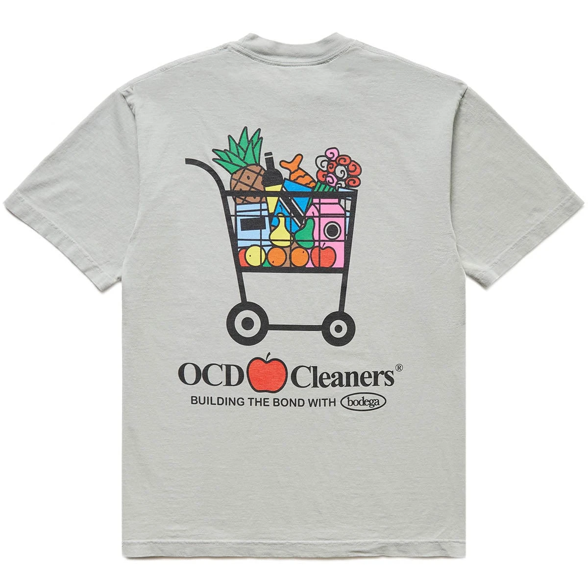 OCD Cleaners X BODEGA GROCERY CART TEE - Image 2