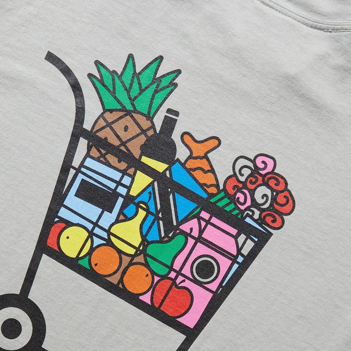 OCD Cleaners X BODEGA GROCERY CART TEE - Image 4