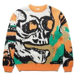 Perks And Mini SKULLS CREW NECK KNIT