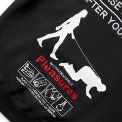 Pleasures CLEAN UP HOODIE -A.P.C. Shop pleasuresCLEANUPHOODIEBLACKSP22F006 5