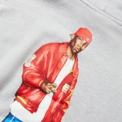 Pleasures FLAMBOYANT HOODIE -A.P.C. Shop pleasuresFLAMBOYANTHOODYHEATHERGREYSP22F067 5