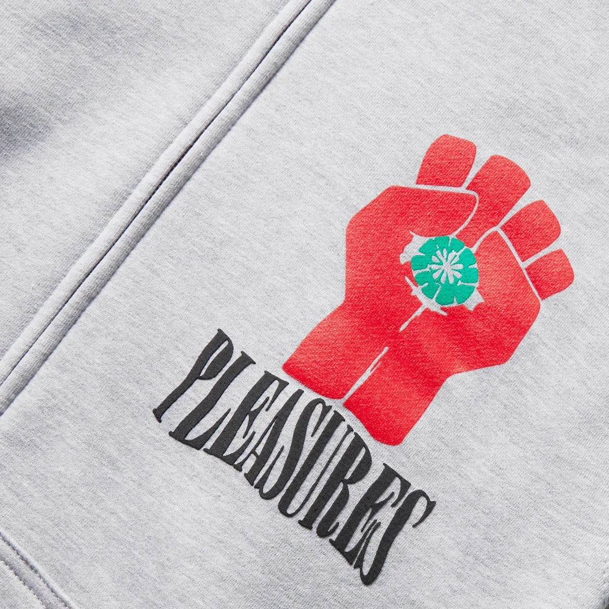 Pleasures HST ZIP HOODIE - Image 4