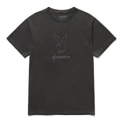 Pleasures X PLAYBOY ENTERTAINMENT PIGMENT DYE T-SHIRT