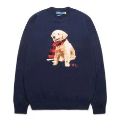 Polo Ralph Lauren CASHMERE HOLIDAY DOG SWEATER