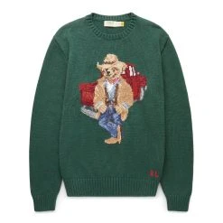 Polo Ralph Lauren DENIM BEAR SWEATER