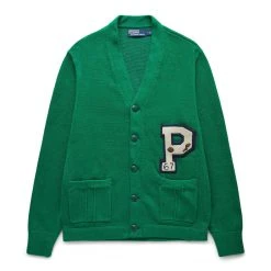 Polo Ralph Lauren ORIGINAL LABEL LETTERMAN "P" CARDIGAN
