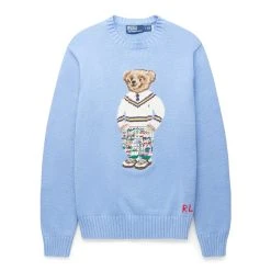 Polo Ralph Lauren ORIGINAL LABEL PREPPY BEAR CREWNECK SWEATER