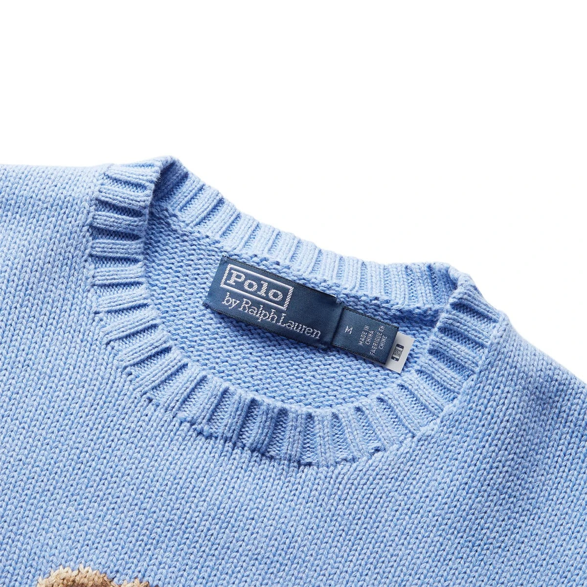 Polo Ralph Lauren ORIGINAL LABEL PREPPY BEAR CREWNECK SWEATER - Image 3