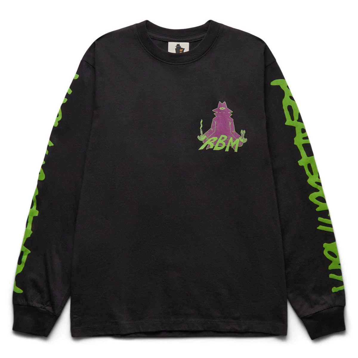 Real Bad Man PIANO MEDITATION LONG SLEEVE TEE