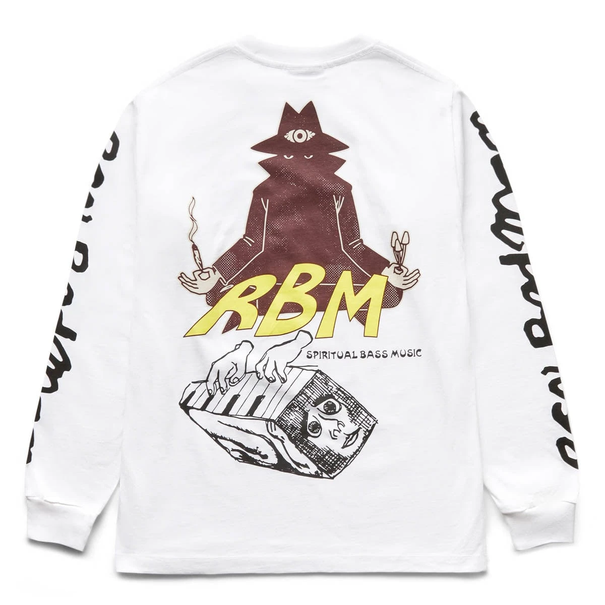 Real Bad Man PIANO MEDITATION LS TEE - Image 2
