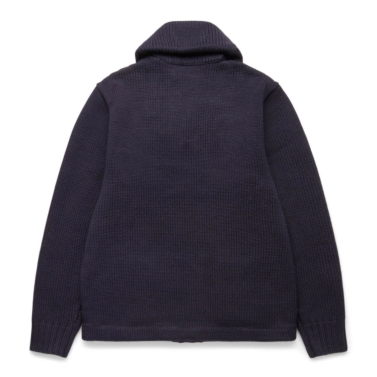 RRL WOOL 3-GUAGE SHAWL SWEATER - Image 2
