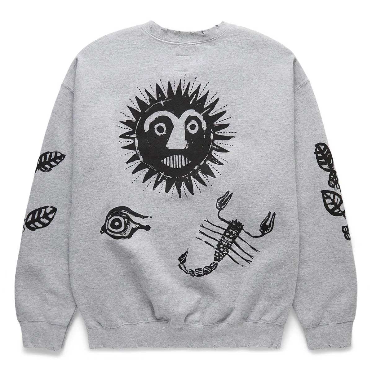 Sasquatchfabrix ETHIOPIA PRINT VINTAGE SWEATSHIRT - Image 2