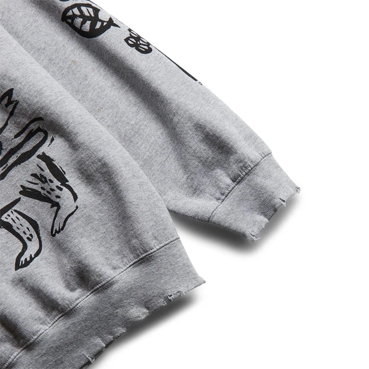 Sasquatchfabrix ETHIOPIA PRINT VINTAGE SWEATSHIRT - Image 3