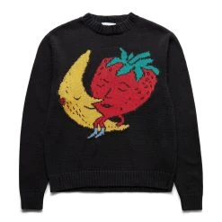 SKY HIGH FARM WORKWEAR RECYCLED COTTON INTARSIO SWEATER KNIT