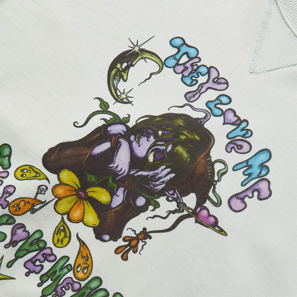 SKY HIGH FARM WORKWEAR WILL SHELDON PRINT SWEATSHIRT KNIT - Image 2