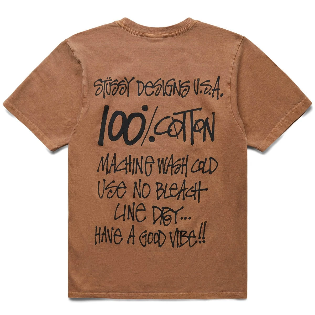 Stüssy 100% PIG. DYED TEE - Image 2