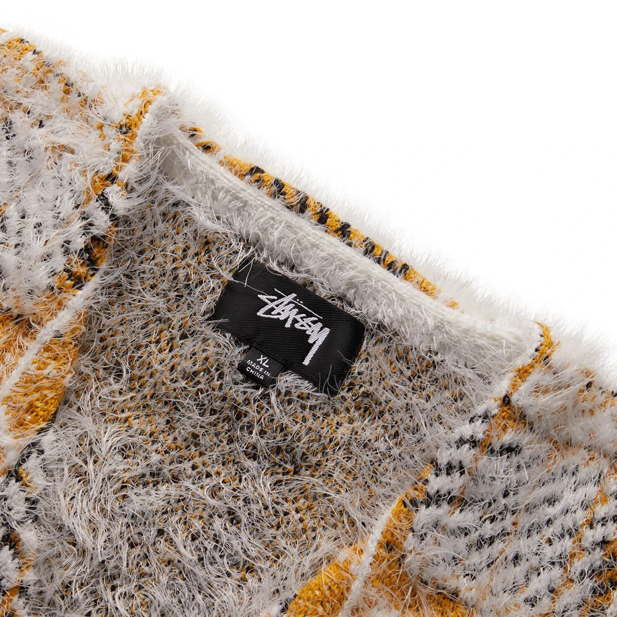 Stüssy HAIRY PLAID CARDIGAN - Image 5