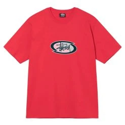 Stüssy SPLIT OVAL TEE