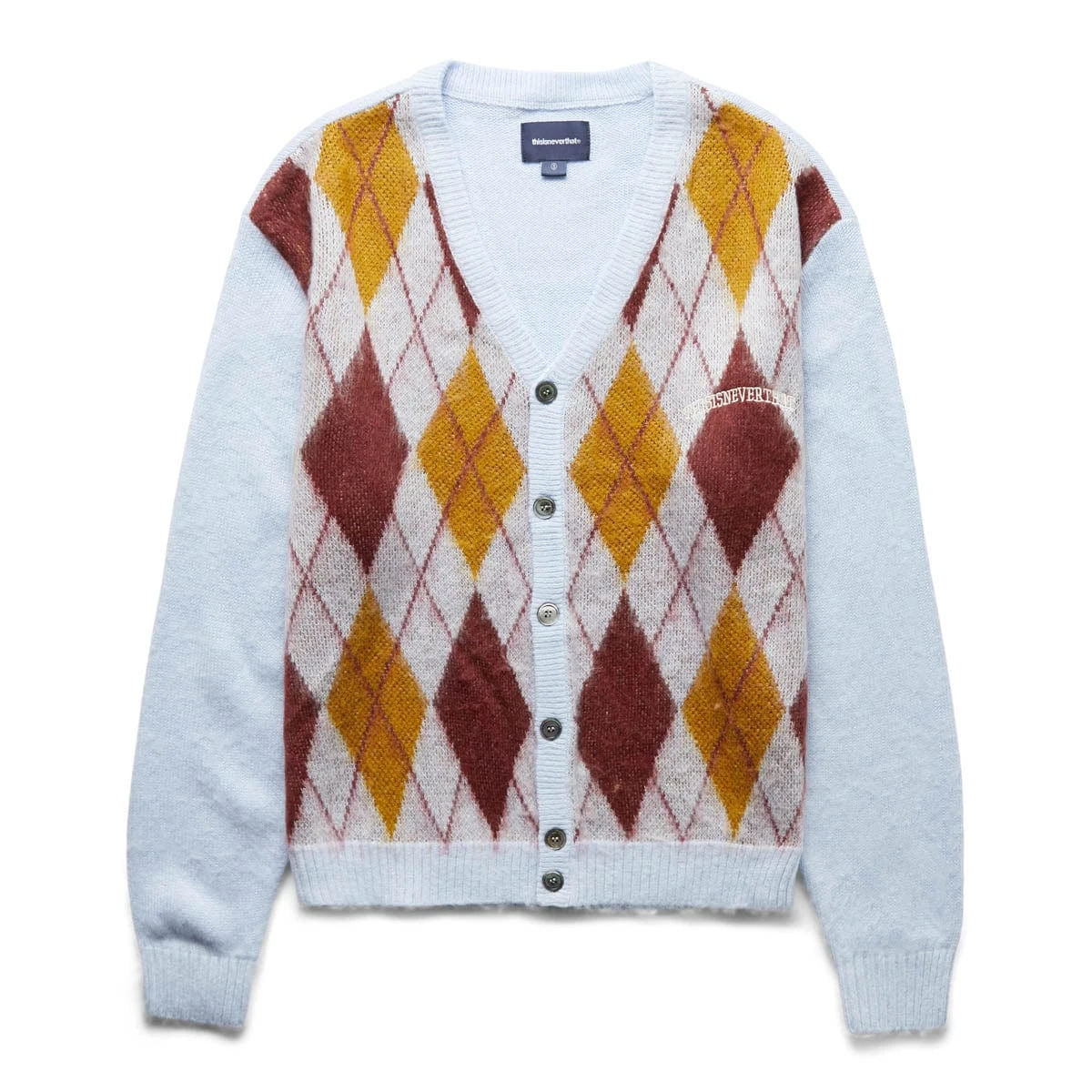 Thisisneverthat ARGYLE CARDIGAN