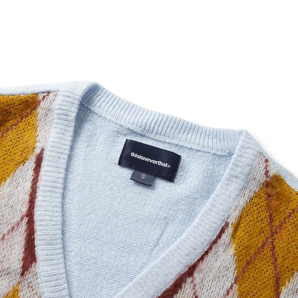 Thisisneverthat ARGYLE CARDIGAN - Image 3