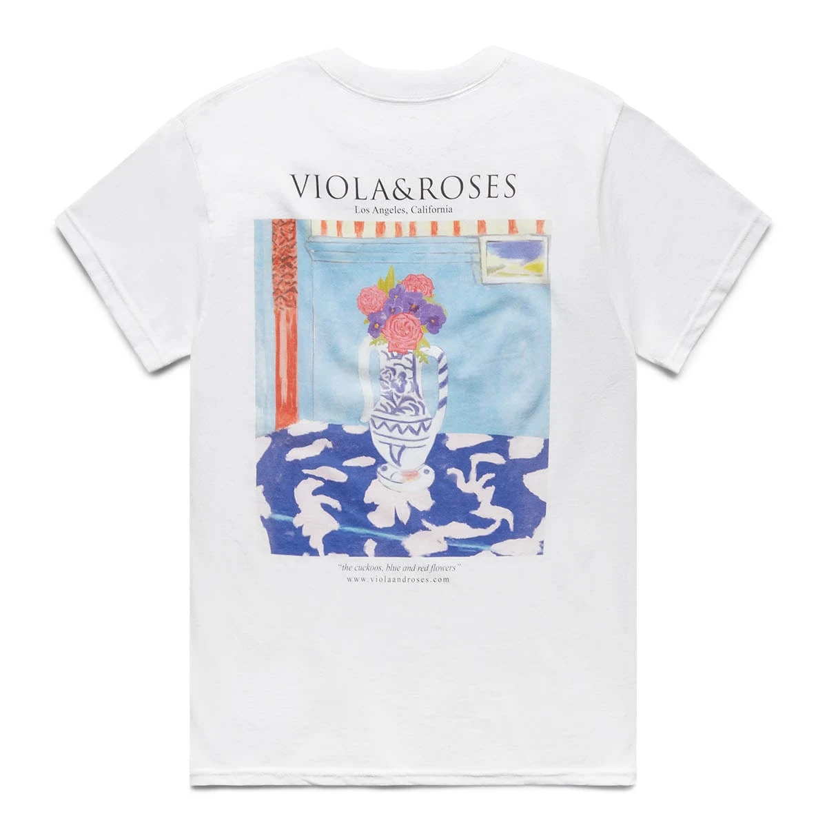 Viola And Roses LIFE IS BEAUTIFUL S/S TEE - Image 2