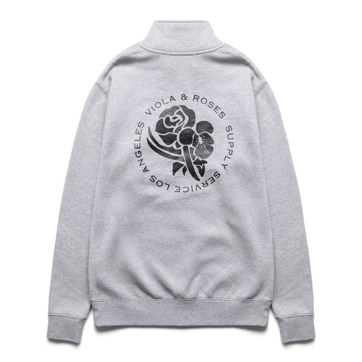 Viola And Roses STADIUM HALF ZIP CREW 4 Viola And Roses STADIUM HALF ZIP CREW - Image 2