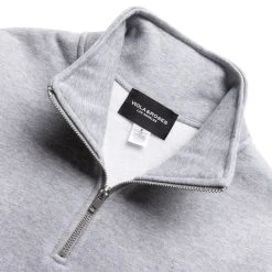 Viola And Roses STADIUM HALF ZIP CREW 9 Viola And Roses STADIUM HALF ZIP CREW -A.P.C. Shop violaandrosesN001FWZIPGREYSN001FWZIP 3