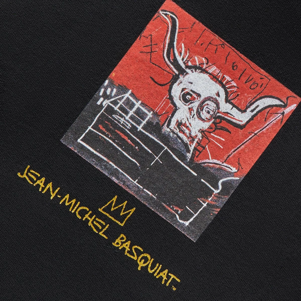 Wacko Maria BASQUIAT / WASHED HEAVY WEIGHT PULLOVER HOOD - Image 4