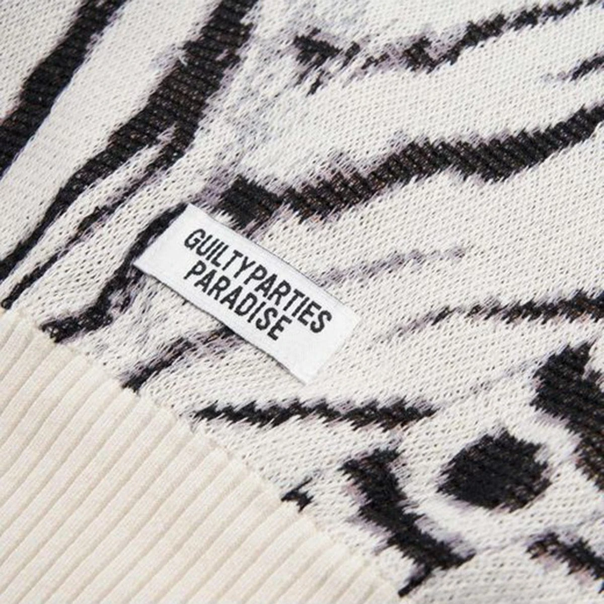 Wacko Maria X TIM LEHI JACQUARD SWEATER (TYPE-1) - Image 4