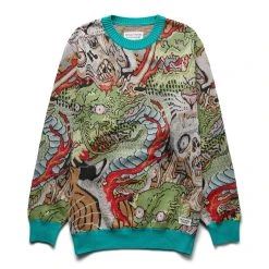 Wacko Maria TIM LEHI / JACQUARD SWEATER ( TYPE-1 )
