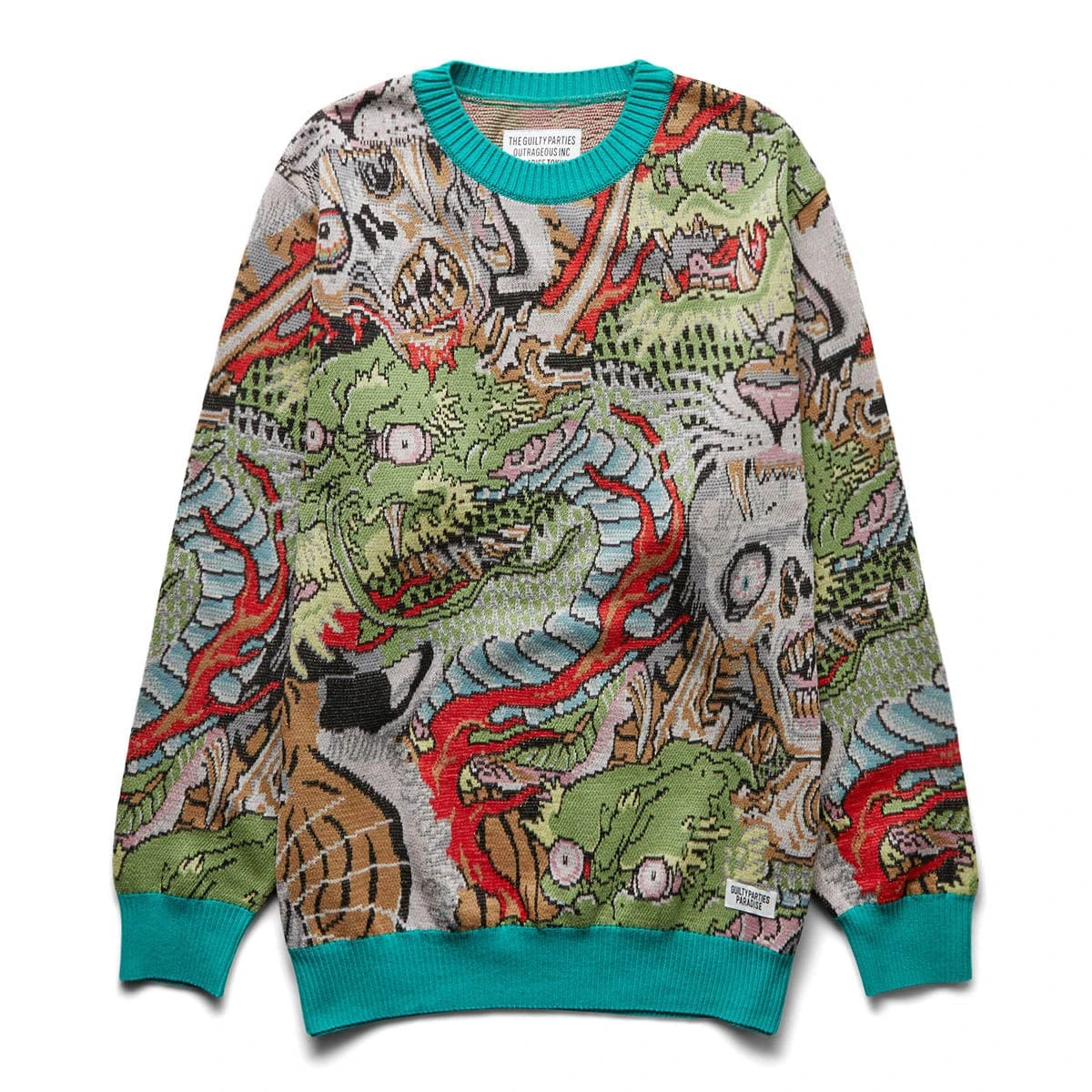 Wacko Maria TIM LEHI / JACQUARD SWEATER ( TYPE-1 )