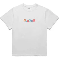 X-Girl TOY BLOCK LOGO S/S TEE